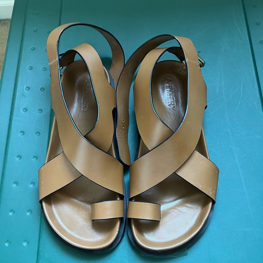 Brown Leather Sandals